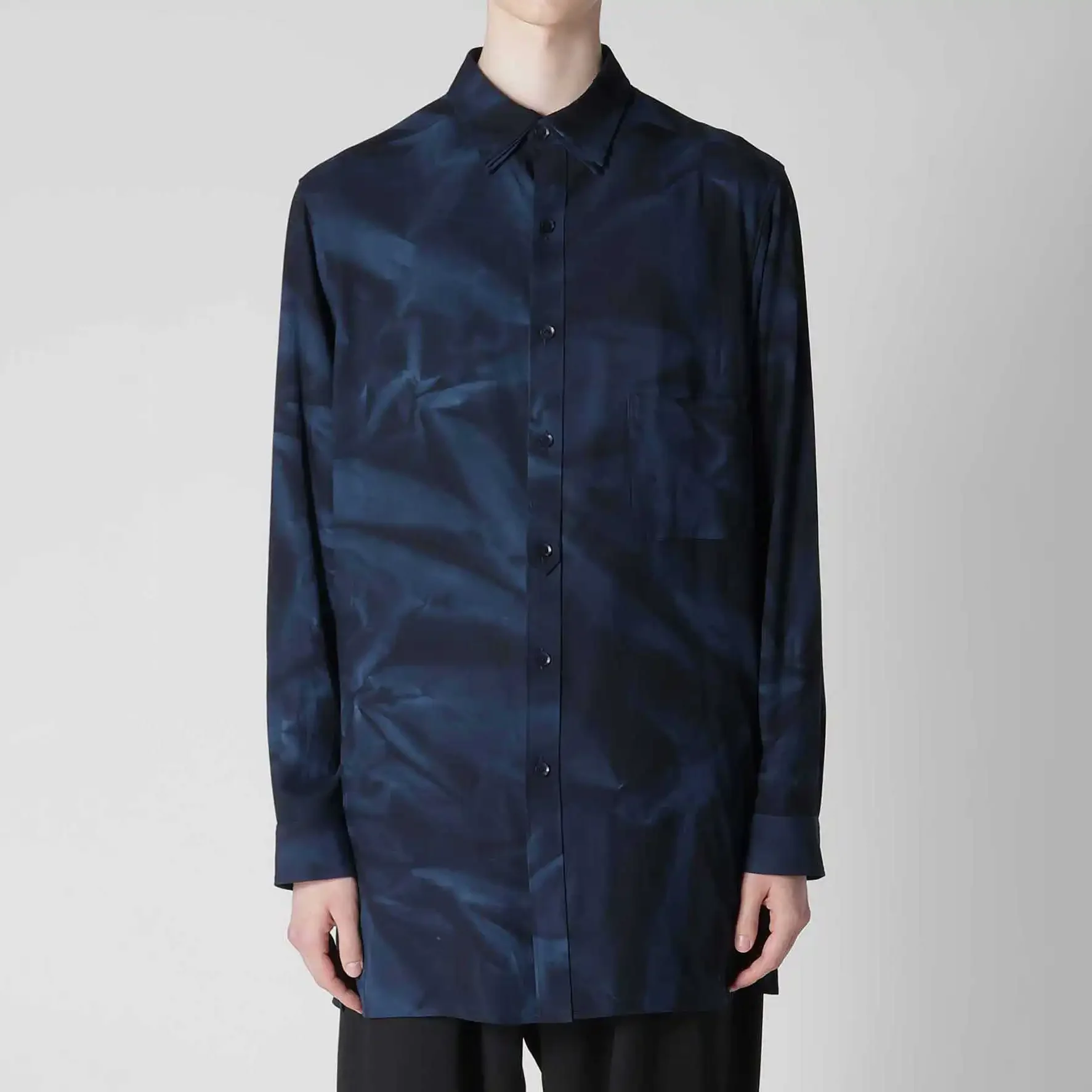 YOJI OOAK оригинальный дизайн рубашка с воротником с принтом клейкое волокно с длинным рукавом однобортная рубашка с двойным воротником для мужчин
YOJI OOAK оригинальный дизайн рубашка с воротником с принтом клейкое волокно с длинным рукавом однобортная рубашка с двойным воротником для мужчин