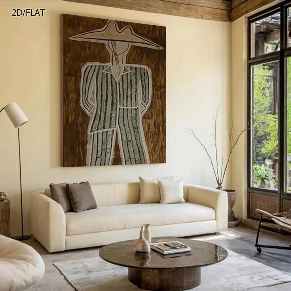 100% Handmade Abstract Oil Painting On Canvas Ins Farmer image Figure Wall Art Picture For Home Living Room Decor Images Artwork
100% Handmade Abstract Oil Painting On Canvas Ins Farmer image Figure Wall Art Picture For Home Living Room Decor Images Artwork