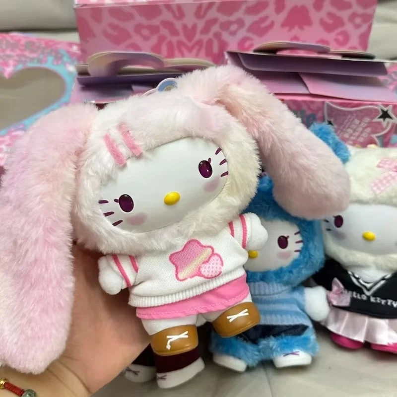 Sanrio Hello-Kitty Pop Star Velvet Pendant Series Vinyl Doll Blind Box Trendy Kawaii Surprise Gift Lovely Trendy Blind Box Toys
Sanrio Hello-Kitty Pop Star Velvet Pendant Series Vinyl Doll Blind Box Trendy Kawaii Surprise Gift Lovely Trendy Blind Box Toys