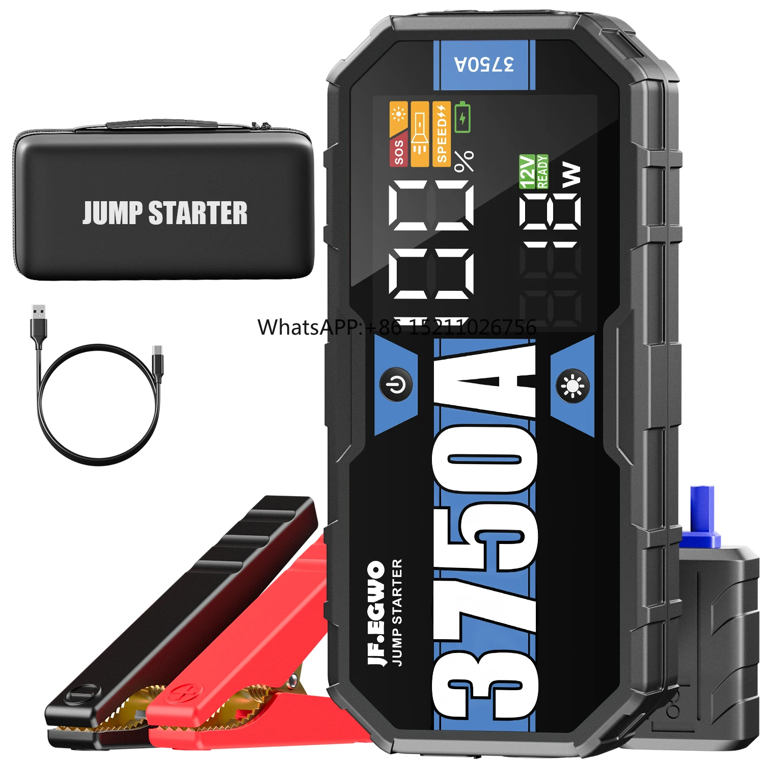 Jump Starter 12v High Power Car Jump Starter Power Bank / Multi-Function Portable Lithium Battery Car
Jump Starter 12v High Power Car Jump Starter Power Bank / Multi-Function Portable Lithium Battery Car