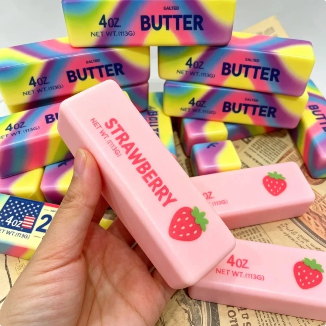 Rainbow Butter Stick Fidget Toys Squishy Elastic Cheese Stick Funny Decompression Stress Anxiety Relief Game Squeeze Prank Toy
Rainbow Butter Stick Fidget Toys Squishy Elastic Cheese Stick Funny Decompression Stress Anxiety Relief Game Squeeze Prank Toy
