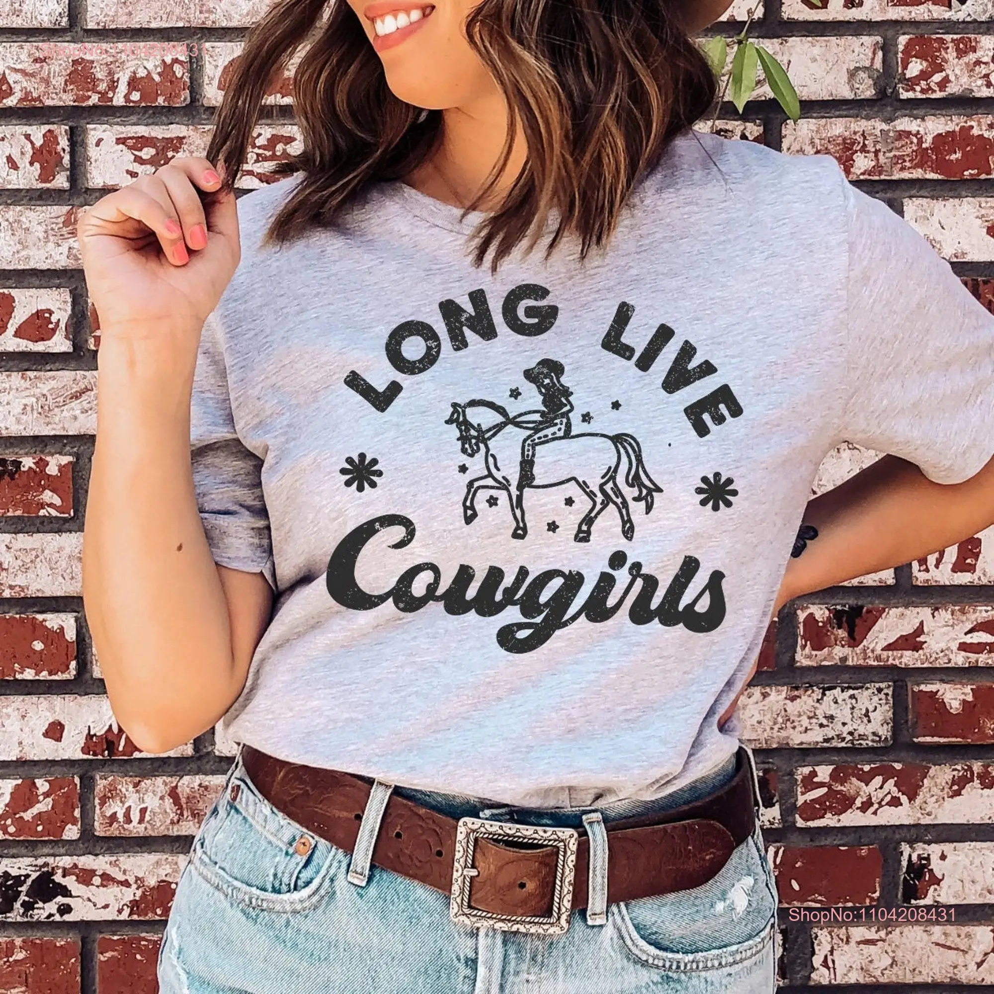 Cowgirls shirt Horse owners gift T howdy Western fashion Cowboy style Rodeo Ranch outfit ridding Southwestern
Cowgirls shirt Horse owners gift T howdy Western fashion Cowboy style Rodeo Ranch outfit ridding Southwestern