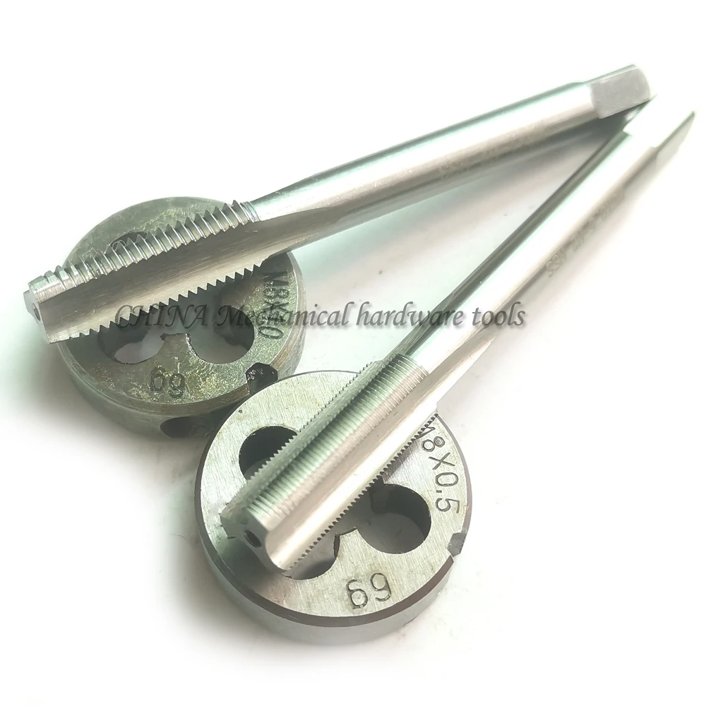 2pcs M8 Metal threads plug taps and dies set metric machine Fine Thread taps Round die faucet sets M8X1.25 M8X1 M8X0.75 M8X0.5
2pcs M8 Metal threads plug taps and dies set metric machine Fine Thread taps Round die faucet sets M8X1.25 M8X1 M8X0.75 M8X0.5