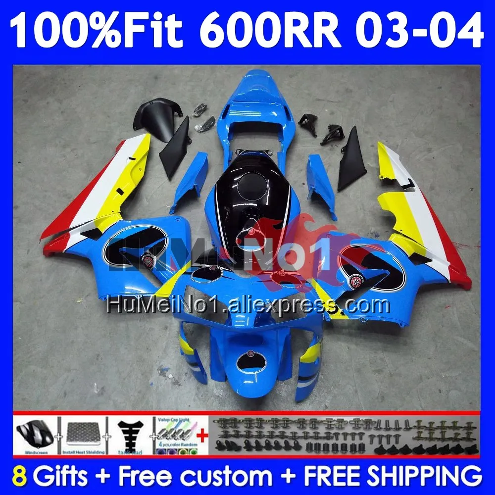 Injection For HONDA CBR600RR Repsol blue CBR 600RR 600F5 600CC 40No.25 CBR600F5 CBR 600 CC CBR600 RR F5 2003 2004 03 04 Fairing
Injection For HONDA CBR600RR Repsol blue CBR 600RR 600F5 600CC 40No.25 CBR600F5 CBR 600 CC CBR600 RR F5 2003 2004 03 04 Fairing