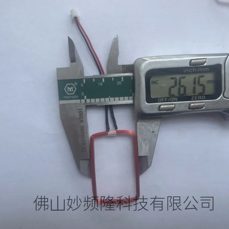 125KHZ RF Antenna Low-frequency Antenna Coil 26 * 40mm 680UH with 1.25 Terminals
125KHZ RF Antenna Low-frequency Antenna Coil 26 * 40mm 680UH with 1.25 Terminals