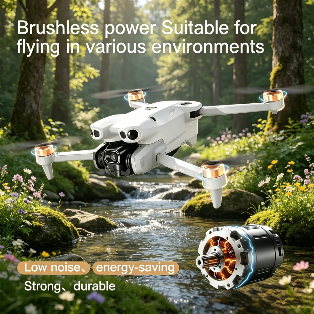 New Hot GT50PRO Drone Professional 4K HD Dual Camera WI-FI FPV RC UAV Brushless Aerial Photography Quadcopter Fold Airplane Toys
New Hot GT50PRO Drone Professional 4K HD Dual Camera WI-FI FPV RC UAV Brushless Aerial Photography Quadcopter Fold Airplane Toys