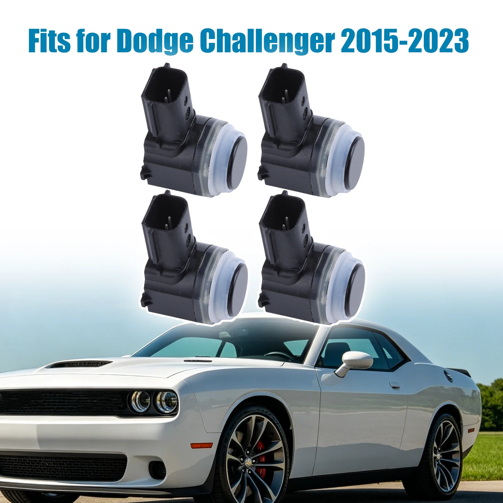 4PC Rear Bumper PDC Parking Sensors for Chrysler 300, Challenger, Charger 2015-2022, 5MK60TRMAC, 5MK60TRMAB
4PC Rear Bumper PDC Parking Sensors for Chrysler 300, Challenger, Charger 2015-2022, 5MK60TRMAC, 5MK60TRMAB
