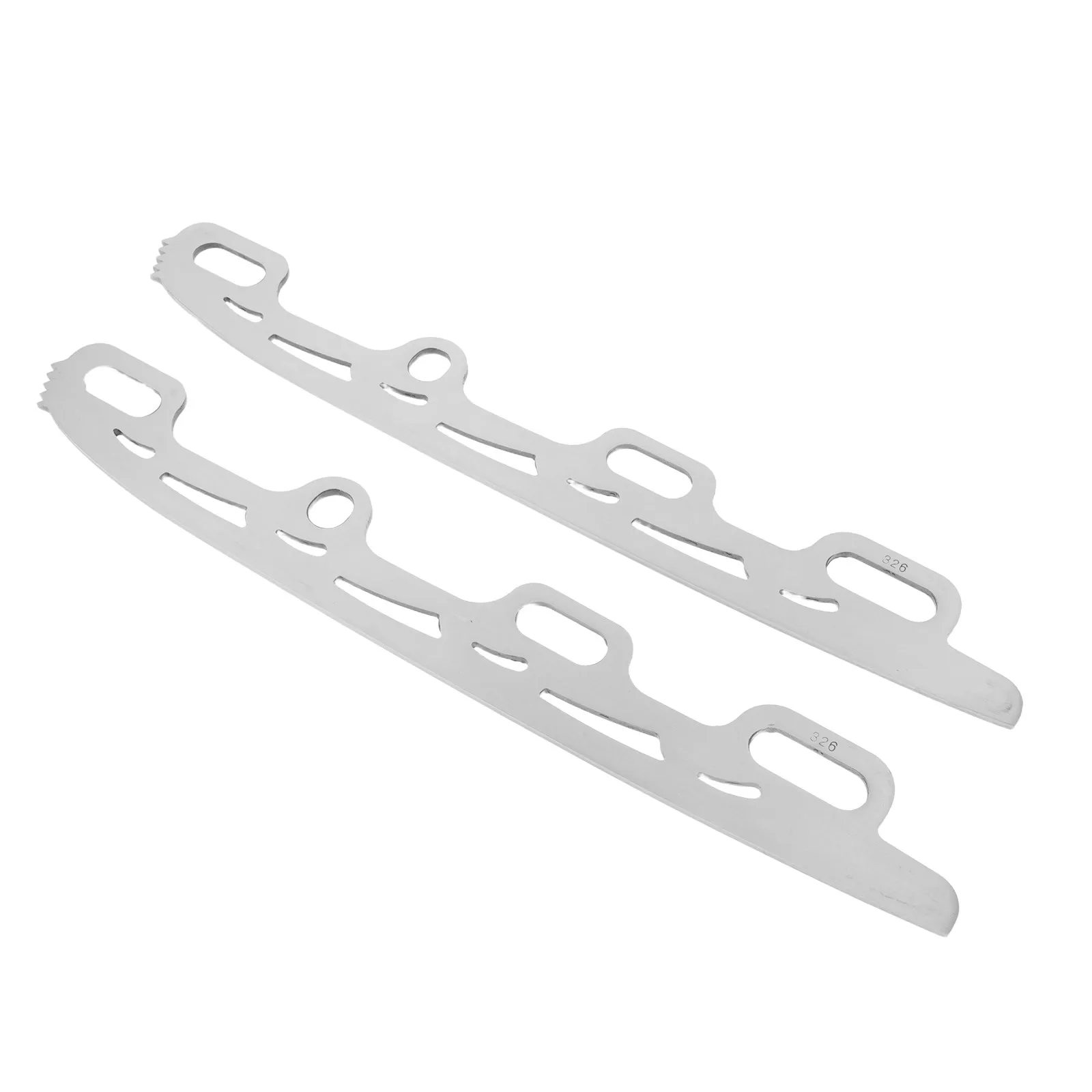 1Pair High Carbon Stainless Steel Figure Skate Blades Universal Fit Interchangeable Ice Skating Accessories for Beginners and
1Pair High Carbon Stainless Steel Figure Skate Blades Universal Fit Interchangeable Ice Skating Accessories for Beginners and