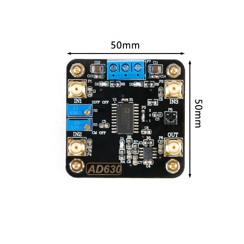 Balanced Modulator AD630 Chip Lock-in Amplifier Module For Weak Signal Detection Modulation Detection
