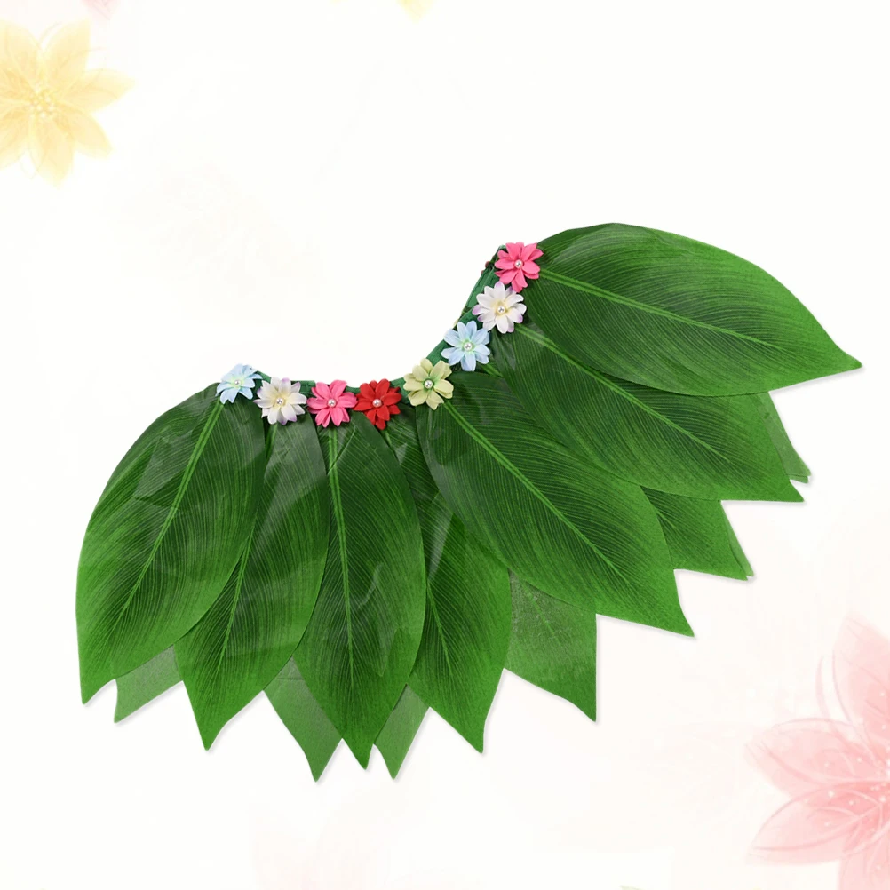 Hawaiian Hula Grass Skirt Kids Party Costume Adjustable Waist Bright Flowers Tropical Theme Wedding Beach Luau Decoration 
Hawaiian Hula Grass Skirt Kids Party Costume Adjustable Waist Bright Flowers Tropical Theme Wedding Beach Luau Decoration