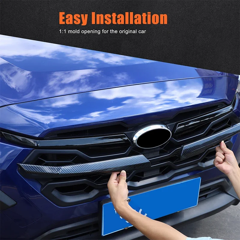 For Subaru Crosstrek 2023-2024 ABS Black Car Front Grille Middle Mesh Decorative Strips Grill Hood Engine Trims Car Accessories
For Subaru Crosstrek 2023-2024 ABS Black Car Front Grille Middle Mesh Decorative Strips Grill Hood Engine Trims Car Accessories