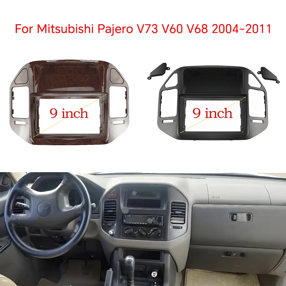 Car Frame Fasica Adapter Canbus Box For Mitsubishi Pajero V73 V60 V68 2004-2011 Android Radio Dash Fitting Panel Kit
Car Frame Fasica Adapter Canbus Box For Mitsubishi Pajero V73 V60 V68 2004-2011 Android Radio Dash Fitting Panel Kit