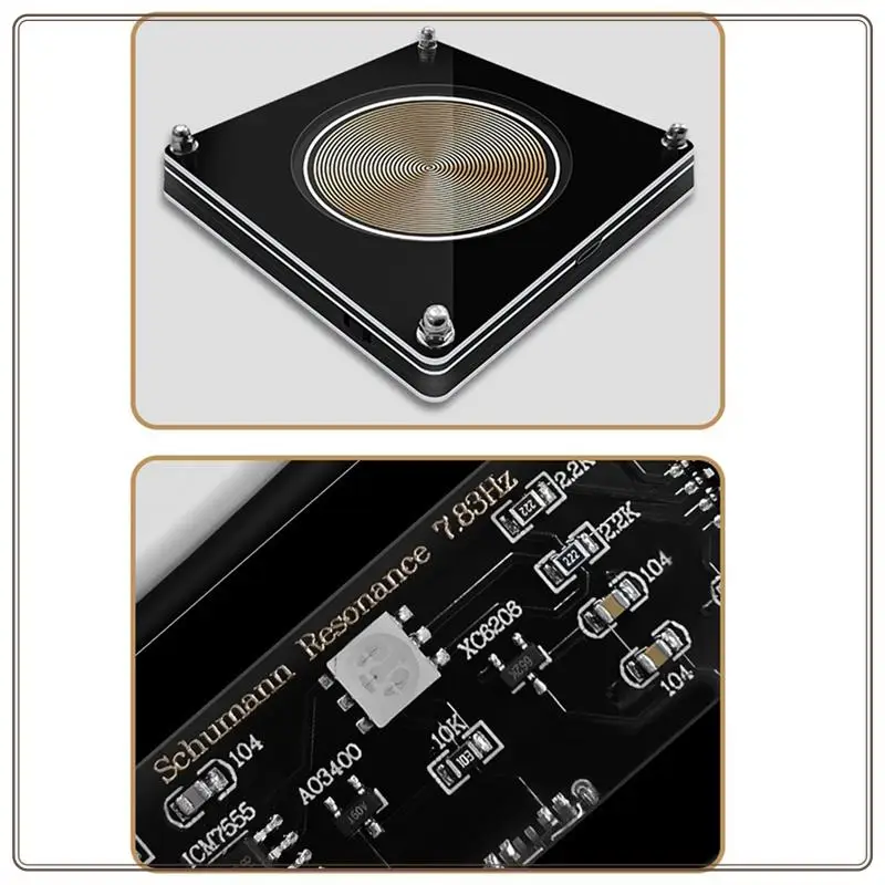 7.83Hz Version Ultra-Low Frequency Schumann Wave Pulse Generator Easy To Carry Fit For Religious Meditation
7.83Hz Version Ultra-Low Frequency Schumann Wave Pulse Generator Easy To Carry Fit For Religious Meditation