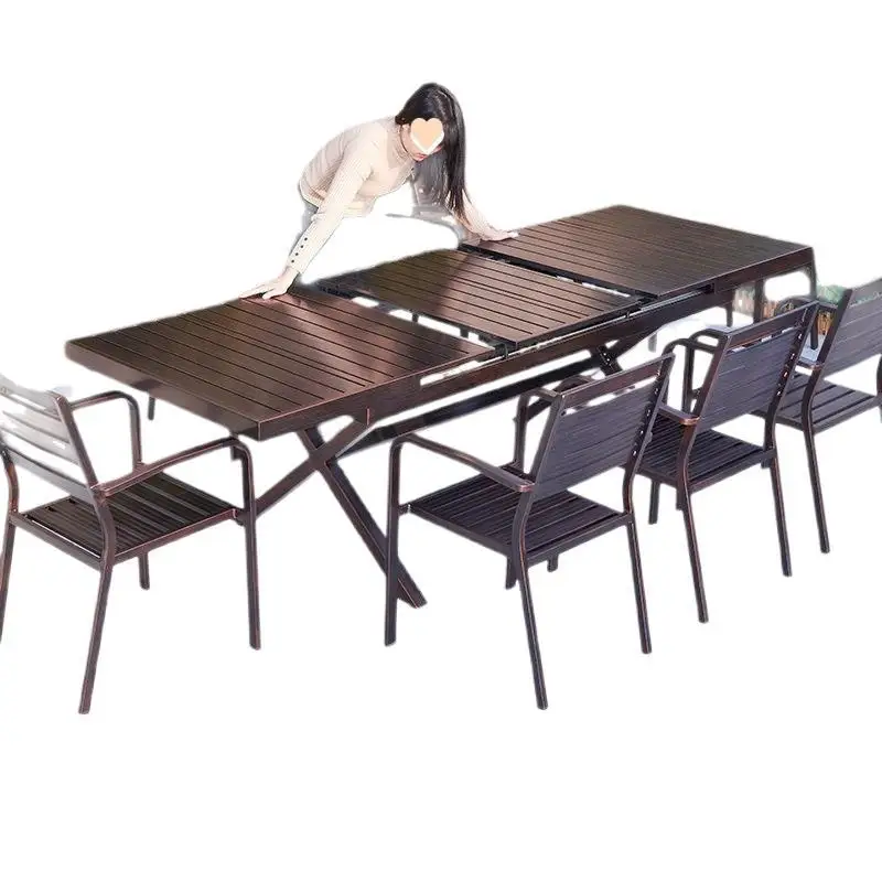 Outdoor tables and chairs, courtyard outdoor villa garden leisure waterproof table
Outdoor tables and chairs, courtyard outdoor villa garden leisure waterproof table