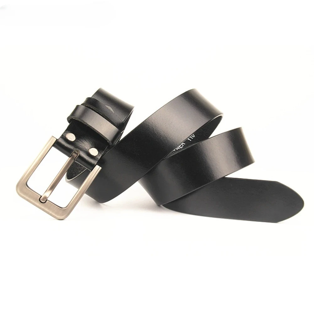 Black Large Size Belt Genuine Leather Belt Male High Quality Pin Buckle Casual Extra Long Plus Size Men Belt 140cm New Design
Black Large Size Belt Genuine Leather Belt Male High Quality Pin Buckle Casual Extra Long Plus Size Men Belt 140cm New Design