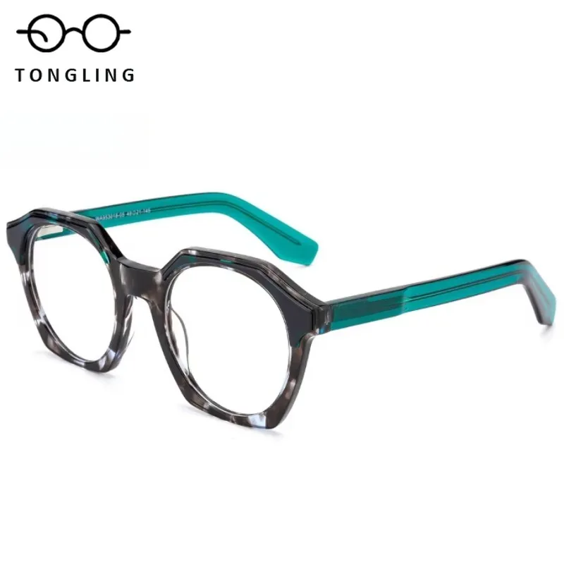 2025 New retro style acetate men glasses high-quality leopard print women glasses frames, suitable for prescription lenses
2025 New retro style acetate men glasses high-quality leopard print women glasses frames, suitable for prescription lenses