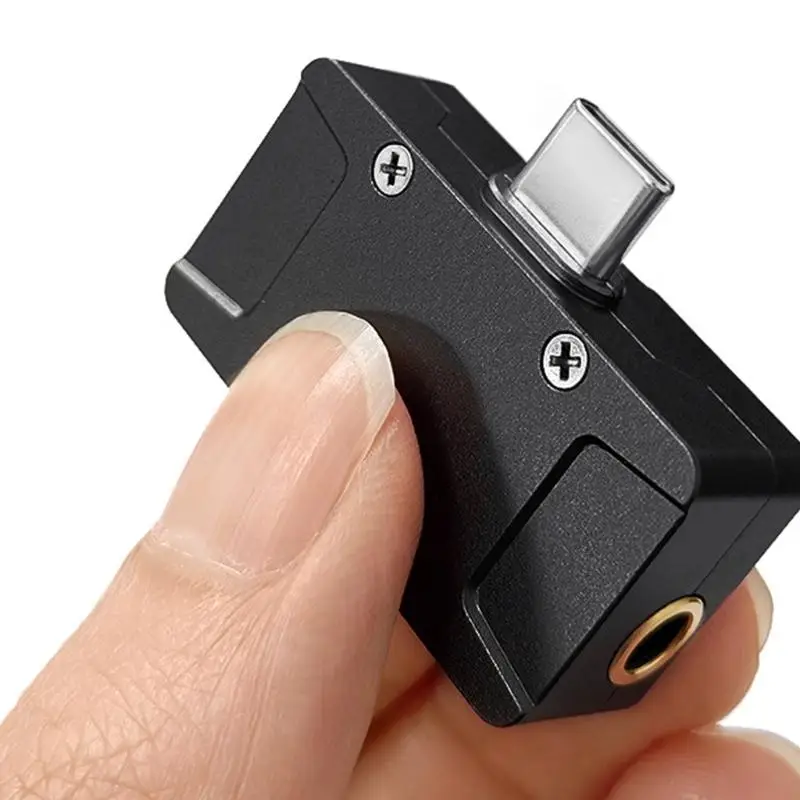 Портативная головка разъема адаптера для наушников USB C до 3,5 мм и 4,4 мм для улучшения качества звука
Портативная головка разъема адаптера для наушников USB C до 3,5 мм и 4,4 мм для улучшения качества звука