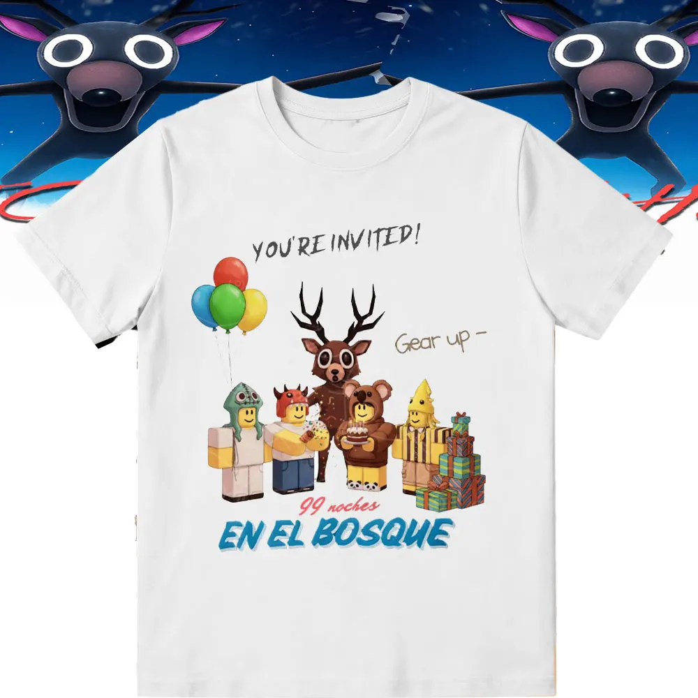 99 YOU'REINVITED! Gear Up Shirt 99 Nights in The Forest Birthday Invitation Halloween Christmas Graphic T-shirts Gamer Gift Owl
99 YOU'REINVITED! Gear Up Shirt 99 Nights in The Forest Birthday Invitation Halloween Christmas Graphic T-shirts Gamer Gift Owl