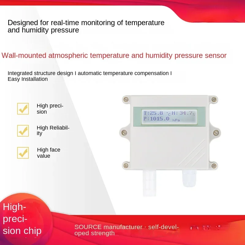 pressure sensor, greenhouse temperature and humidity monitoring, temperature and humidity pressure transmitte
pressure sensor, greenhouse temperature and humidity monitoring, temperature and humidity pressure transmitte