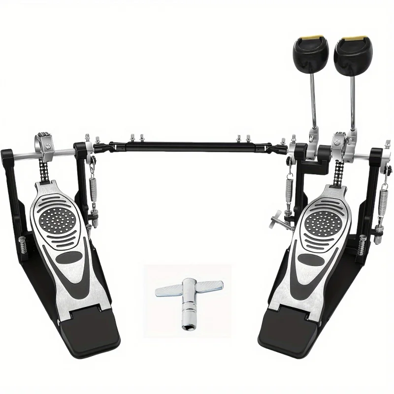 Premium Dual Bass Drum Pedal - Adjustable、Smooth and Responsive,Enhanced Stability with Metal Frame - Applicable to Acoustic and
Premium Dual Bass Drum Pedal - Adjustable、Smooth and Responsive,Enhanced Stability with Metal Frame - Applicable to Acoustic and