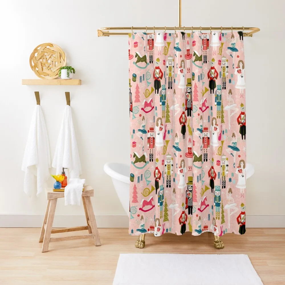 The Nutcracker - Blush by Andrea Lauren Shower Curtain Waterproof Fabric Shower Luxury Bathroom Curtain
The Nutcracker - Blush by Andrea Lauren Shower Curtain Waterproof Fabric Shower Luxury Bathroom Curtain