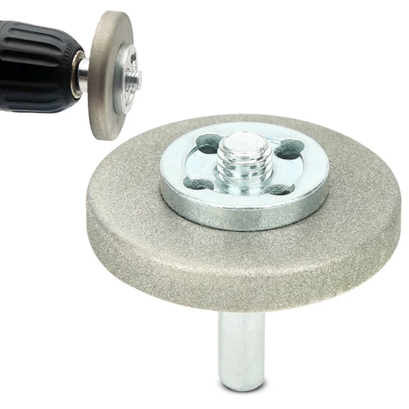 5.6cm Diameter Grinding Wheel High Hardness Sharpening Stone For Planing Tool Drill Scissor180 Grit
5.6cm Diameter Grinding Wheel High Hardness Sharpening Stone For Planing Tool Drill Scissor180 Grit