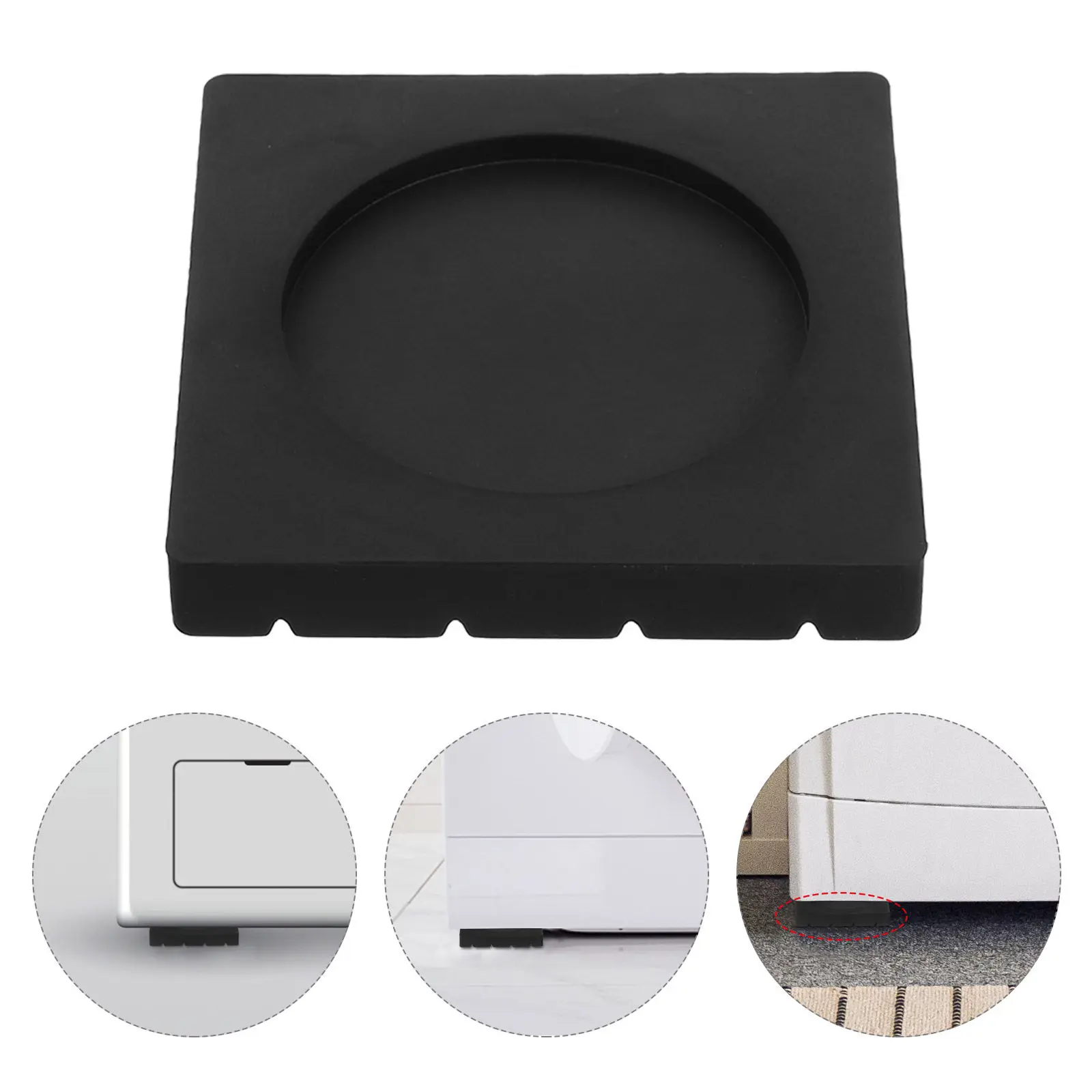 4pcs Washing Machine Anti-Slip Pads Rubber Vibration Reduction Feet For Stability Non-Slip Washer Dryer Pads Furniture Levelers
4pcs Washing Machine Anti-Slip Pads Rubber Vibration Reduction Feet For Stability Non-Slip Washer Dryer Pads Furniture Levelers