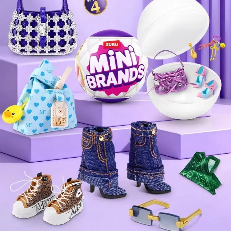 ZURU Mini Brand Fashion Mystery Set Series 4 Birthday Christmas Gift Mini Fashion Trend Blind Box Ball
ZURU Mini Brand Fashion Mystery Set Series 4 Birthday Christmas Gift Mini Fashion Trend Blind Box Ball