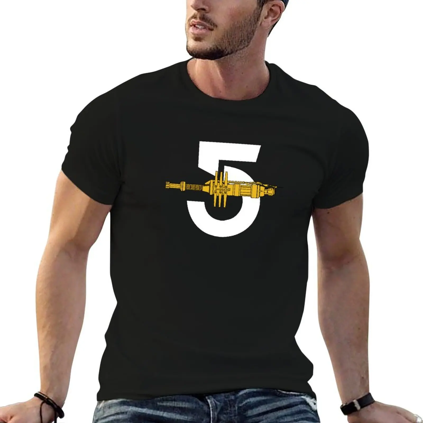 Babylon 5. Sci fi. T-Shirt men t shirt cotton 100% cotton t shirts man 100% t shirts designer T-shirt
Babylon 5. Sci fi. T-Shirt men t shirt cotton 100% cotton t shirts man 100% t shirts designer T-shirt