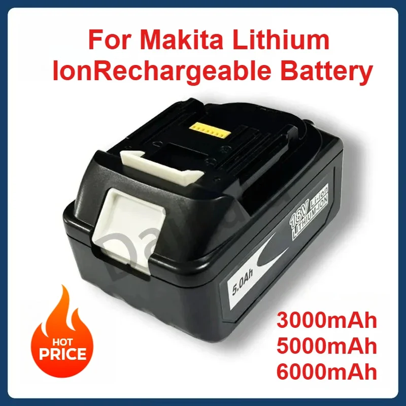3.0Ah 5.0Ah 6.0Ah 18VMakita Lithium Ion Rechargeable Battery for Makita BL1860, BL1830,Batteries, Durable and Long-lasting
3.0Ah 5.0Ah 6.0Ah 18VMakita Lithium Ion Rechargeable Battery for Makita BL1860, BL1830,Batteries, Durable and Long-lasting
