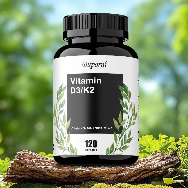 Vitamin D3 K2 Supplement - Regulate Calcium Metabolism,Strengthen Bones,Support Teeth, Heart and Joint Health, Boosts Immunity
Vitamin D3 K2 Supplement - Regulate Calcium Metabolism,Strengthen Bones,Support Teeth, Heart and Joint Health, Boosts Immunity