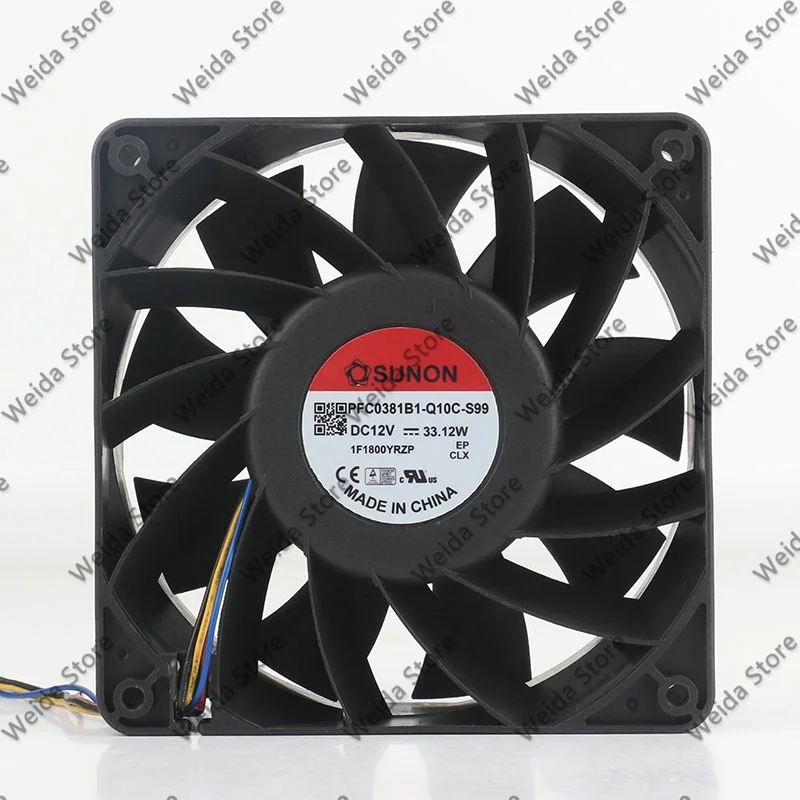 New SUNON PFC0381B1-Q10C-S99 12038 120X120X38MM 5V 24V 48V DC12V 33.12W AC EC cooling fan
New SUNON PFC0381B1-Q10C-S99 12038 120X120X38MM 5V 24V 48V DC12V 33.12W AC EC cooling fan