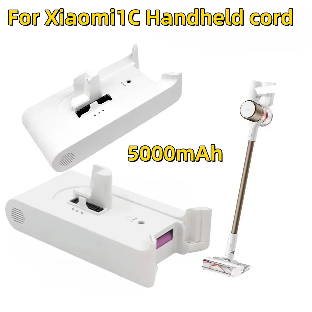 5000mAh Battery for Xiaomi 1C Handheld Vacuum Cleaner, SCWXCQ02ZHM, Replacement Battery for Cordless Vacuum.
5000mAh Battery for Xiaomi 1C Handheld Vacuum Cleaner, SCWXCQ02ZHM, Replacement Battery for Cordless Vacuum.