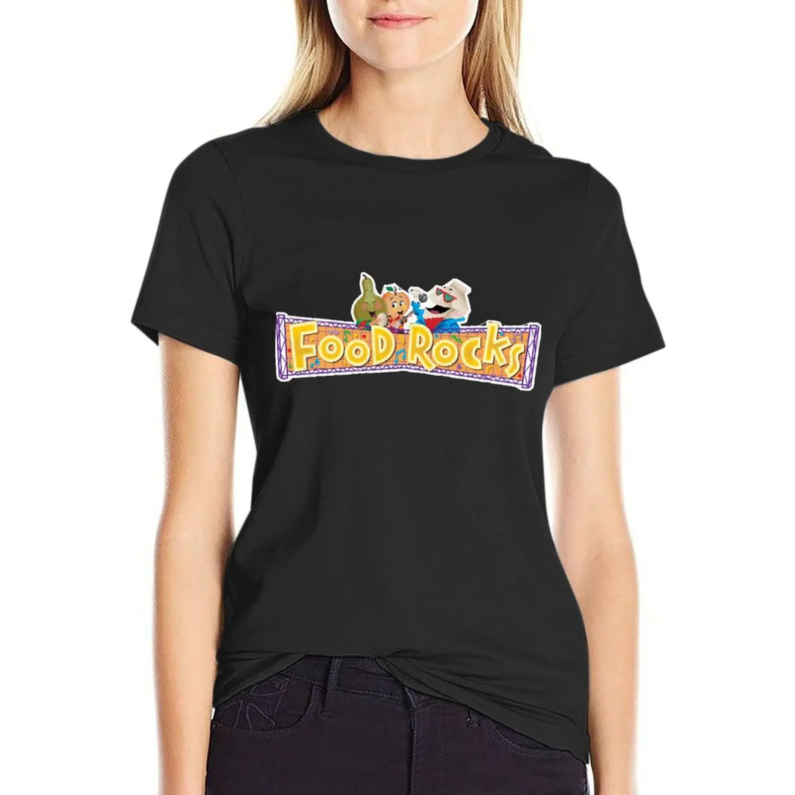 Food Rocks T-Shirt summer tops hippie clothes plus size tops t-shirts for Women graphic tees
Food Rocks T-Shirt summer tops hippie clothes plus size tops t-shirts for Women graphic tees