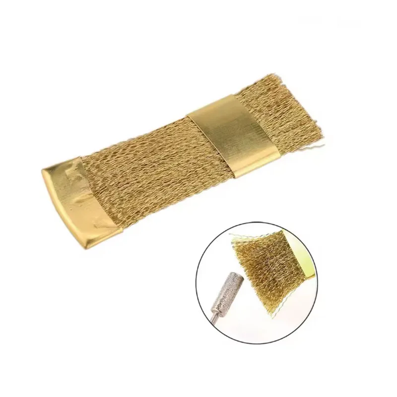 1Pc Dental Copper Brush Drill Bit Cleaning Brush Copper Wire Drill Brush Nail Drill Bit Cleaning Brush Dental Clean Tools
1Pc Dental Copper Brush Drill Bit Cleaning Brush Copper Wire Drill Brush Nail Drill Bit Cleaning Brush Dental Clean Tools