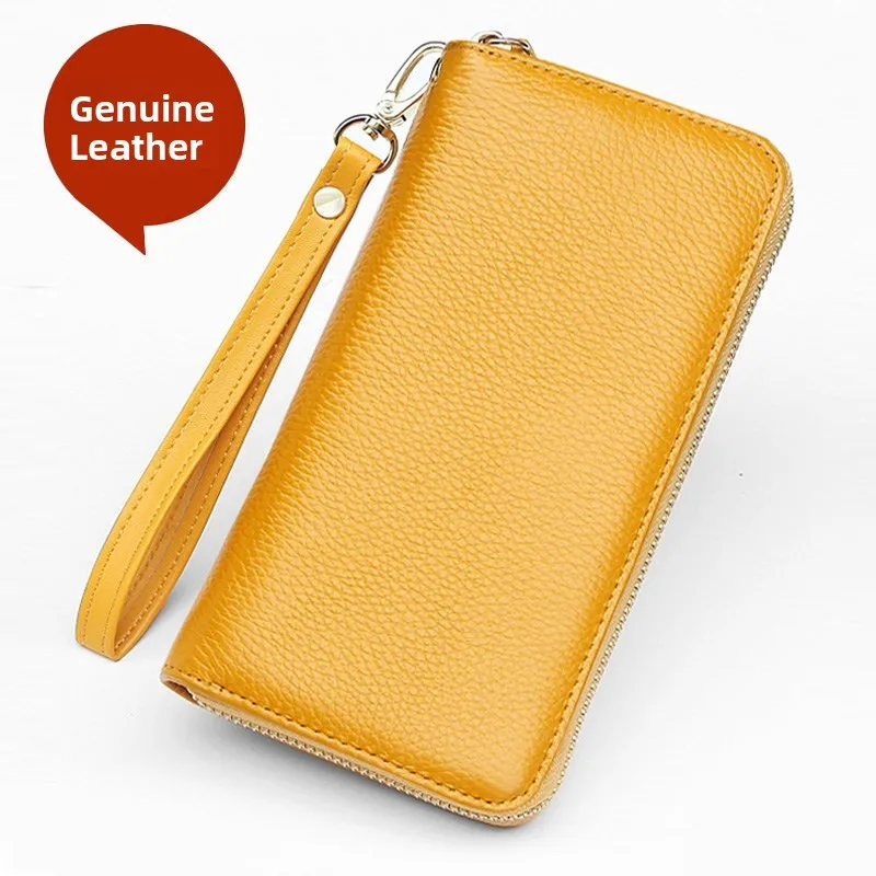 Длинный кошелек из воловьей кожи с верхним слотом для нескольких карт, высококачественная сумка для мобильного телефона двойного назначения Luy Charm
Длинный кошелек из воловьей кожи с верхним слотом для нескольких карт, высококачественная сумка для мобильного телефона двойного назначения Luy Charm