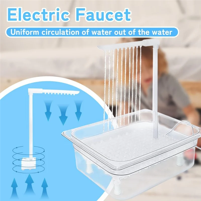 A82I-Parrot Bathtub Bird Automatic Bath Shower With 180 ° Circulating Faucet For Medium Birds African Grey Parakeet
A82I-Parrot Bathtub Bird Automatic Bath Shower With 180 ° Circulating Faucet For Medium Birds African Grey Parakeet