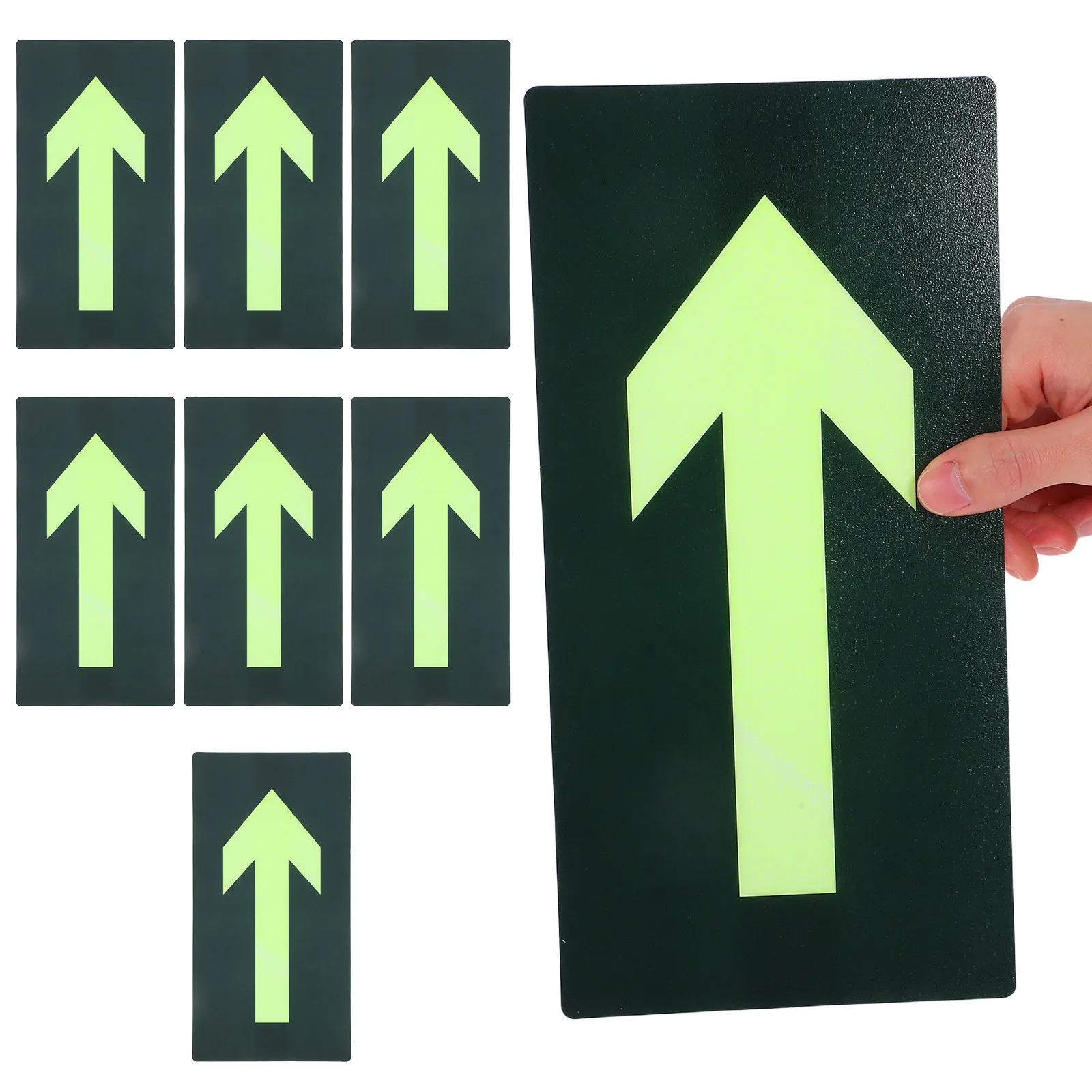 8Pcs Glow in The Dark Exit Arrow Stickers Waterproof Self Adhesive Emergency Fire Evacuation Safety Signs for Public Places
8Pcs Glow in The Dark Exit Arrow Stickers Waterproof Self Adhesive Emergency Fire Evacuation Safety Signs for Public Places