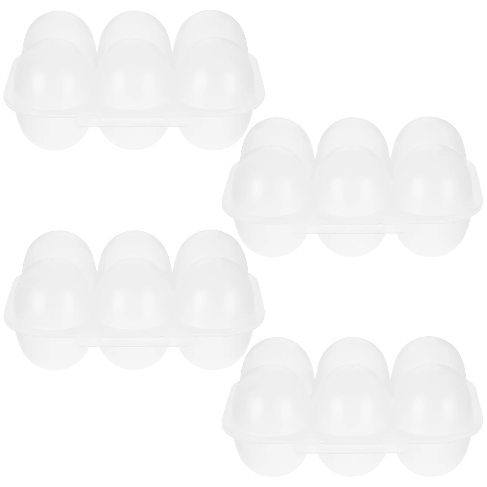 4Pcs Multi-Grid Egg Storage Box Transparent Reusable Plastic Container for Fresh Eggs Protection in Fridge Camping Travel Use
4Pcs Multi-Grid Egg Storage Box Transparent Reusable Plastic Container for Fresh Eggs Protection in Fridge Camping Travel Use
