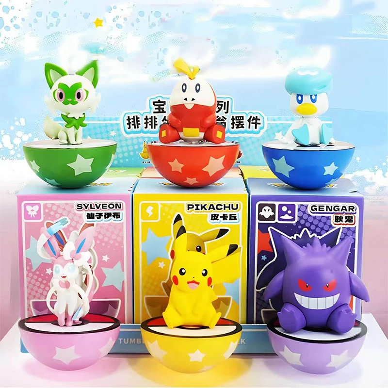 Original Pok é mon Blind Box GENGAR SPRIGATITO FUECOCO Pikachu Doll Handmade Desktop Ornament Children's Toys Christmas Gift
Original Pok é mon Blind Box GENGAR SPRIGATITO FUECOCO Pikachu Doll Handmade Desktop Ornament Children's Toys Christmas Gift