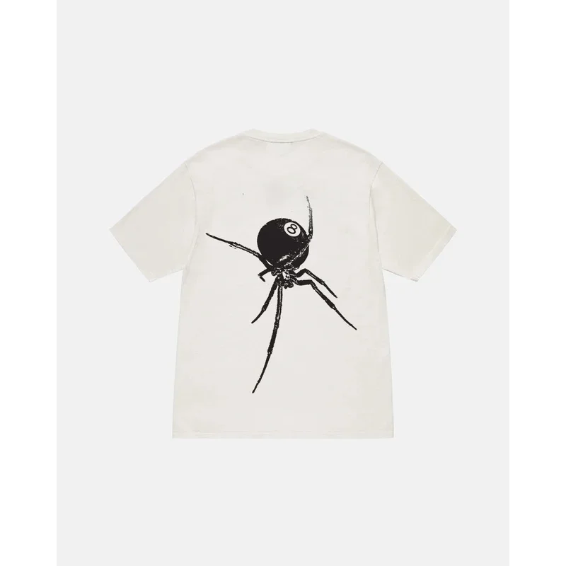 Short sleeve T-shirt with spider print for men and women, pure cotton T-shirt, new style, trend
Short sleeve T-shirt with spider print for men and women, pure cotton T-shirt, new style, trend
