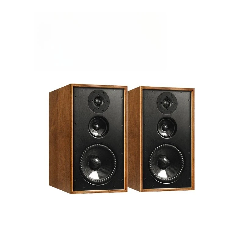 Bookshelf speakers 8-inch solid wood home high, medium and low three-way audio
Bookshelf speakers 8-inch solid wood home high, medium and low three-way audio