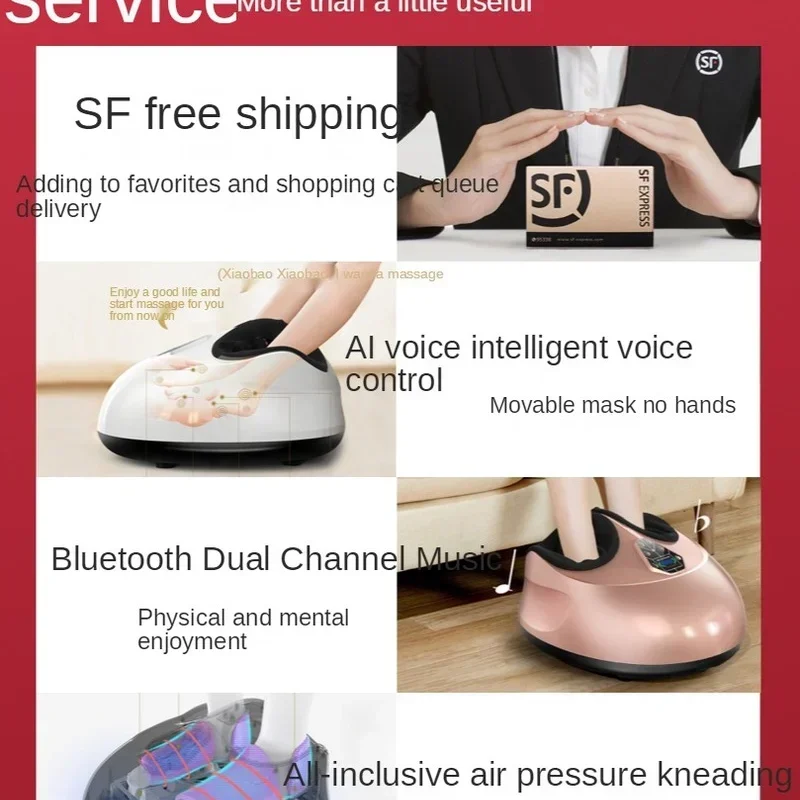 US Treasure Foot Massager Massage Device Automatic Foot Acupoint Kneading Foot Massager Household Massager
US Treasure Foot Massager Massage Device Automatic Foot Acupoint Kneading Foot Massager Household Massager