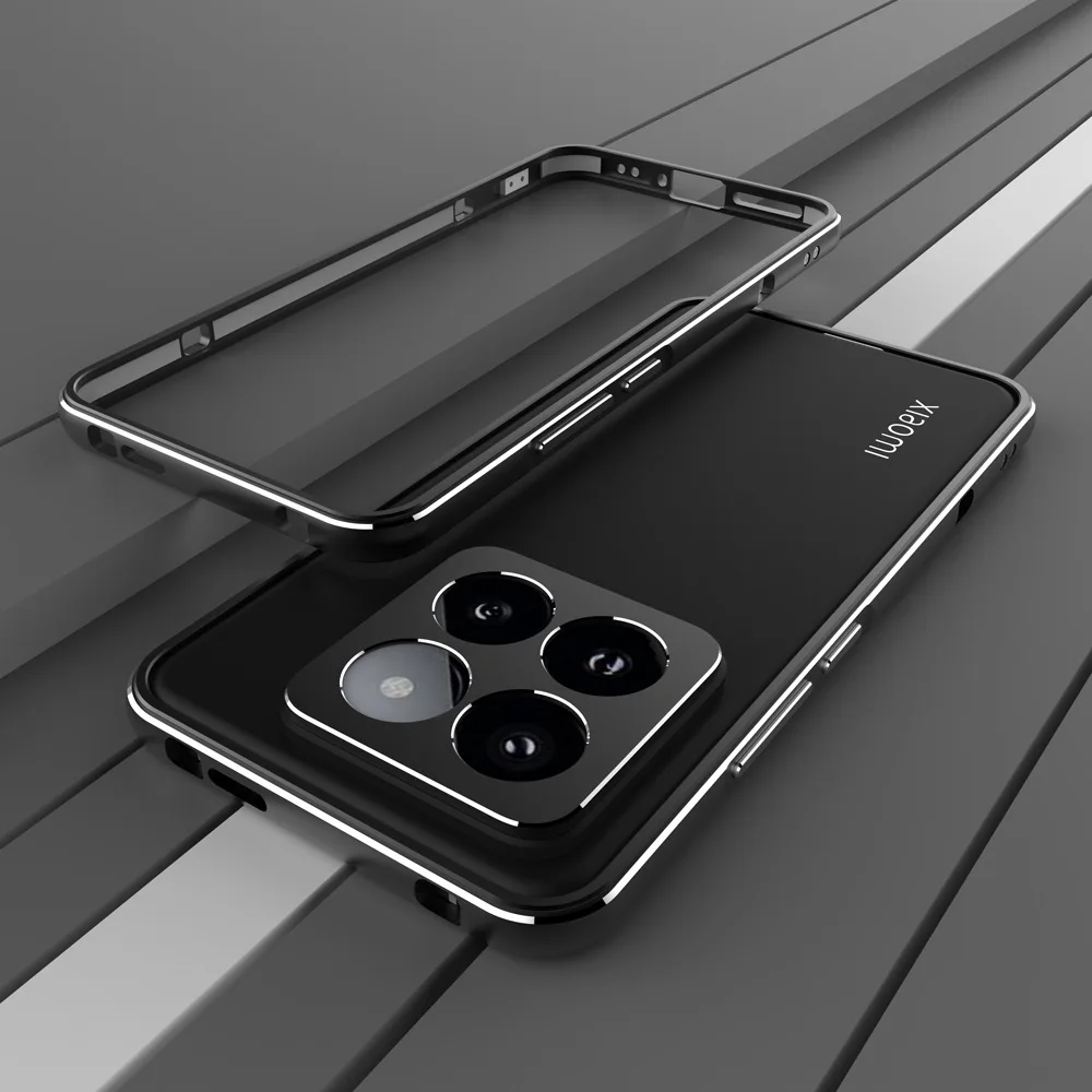 Оригинальные металлические чехлы-бамперы для телефонов Xiaomi Mi 14 Mi14 Pro, защитный чехол с алюминиевой рамкой, Модный чехол
Оригинальные металлические чехлы-бамперы для телефонов Xiaomi Mi 14 Mi14 Pro, защитный чехол с алюминиевой рамкой, Модный чехол