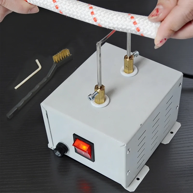 Nylon Rope Cutting Knife 220V Electric Hot Knife Rope Cutter Thermal Cutter for Nylon Rope Webbing Cutting Ribbon Cutting Tool
Nylon Rope Cutting Knife 220V Electric Hot Knife Rope Cutter Thermal Cutter for Nylon Rope Webbing Cutting Ribbon Cutting Tool