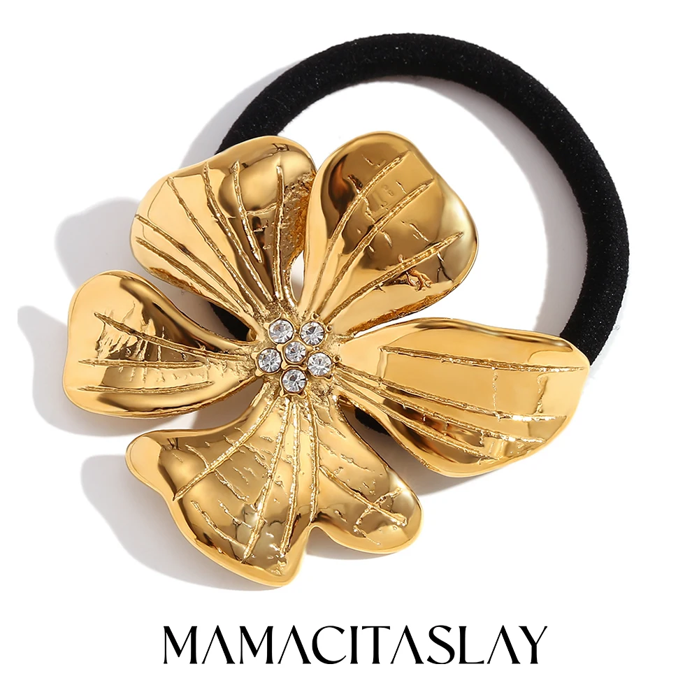 MamacitaSlay Trendy Elegant Periwinkle Shiny Stamelis Ponytail Hair Tie Titanium Stainless Steel hair accessories Decoration
MamacitaSlay Trendy Elegant Periwinkle Shiny Stamelis Ponytail Hair Tie Titanium Stainless Steel hair accessories Decoration