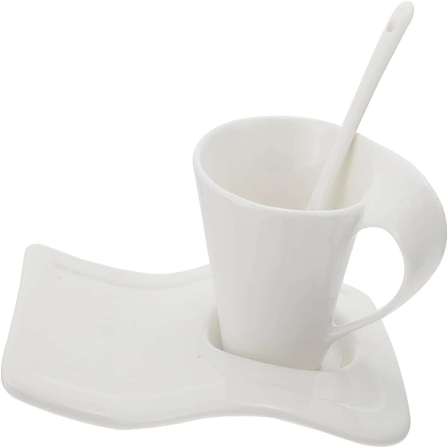 Elegant Vintage Exquisite White Collection of 3pcs Set of Ceramics Espresso and Milk Tea Cups Mugs for Child and Adult, Porcelai
Elegant Vintage Exquisite White Collection of 3pcs Set of Ceramics Espresso and Milk Tea Cups Mugs for Child and Adult, Porcelai
