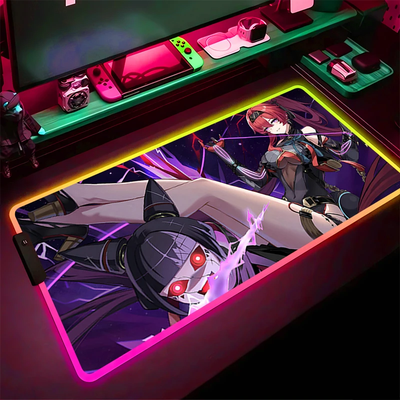 RGB LED Mouse Pad Gaming Mat PC Accessories Mousepad Desk Mat Non Slip Extended Pad Rubber W-wuthering Waves Yinlin Keyboard Pad
RGB LED Mouse Pad Gaming Mat PC Accessories Mousepad Desk Mat Non Slip Extended Pad Rubber W-wuthering Waves Yinlin Keyboard Pad
