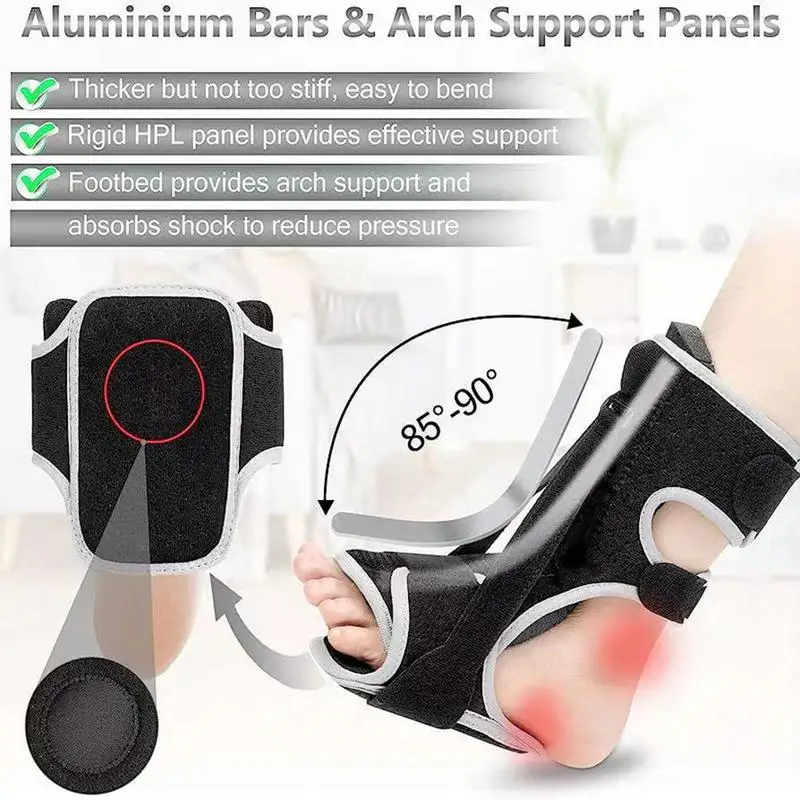 Ankle Support Brace Drop Feet Support Orthosis Ankle Protection Brace Breathable Anti-Twist Design For Injured Foot Recovery
Ankle Support Brace Drop Feet Support Orthosis Ankle Protection Brace Breathable Anti-Twist Design For Injured Foot Recovery