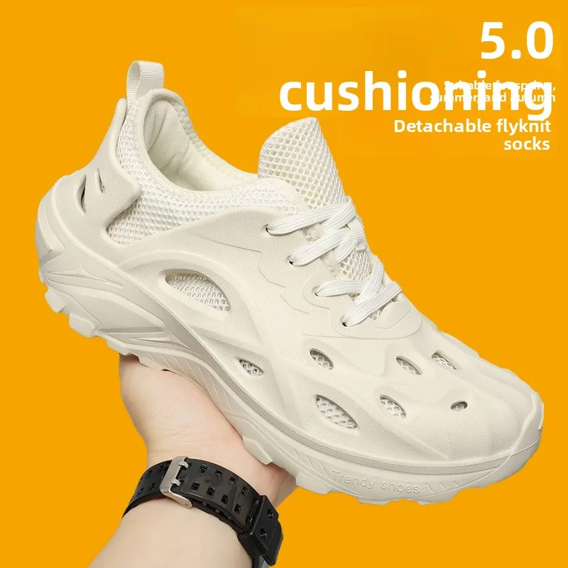 Men's Summer Breathable Outdoor Wear Anti-slip Thick Bottom Heightening Full Wrap Driving Sport Casual Large Size Beach Sandals
Men's Summer Breathable Outdoor Wear Anti-slip Thick Bottom Heightening Full Wrap Driving Sport Casual Large Size Beach Sandals